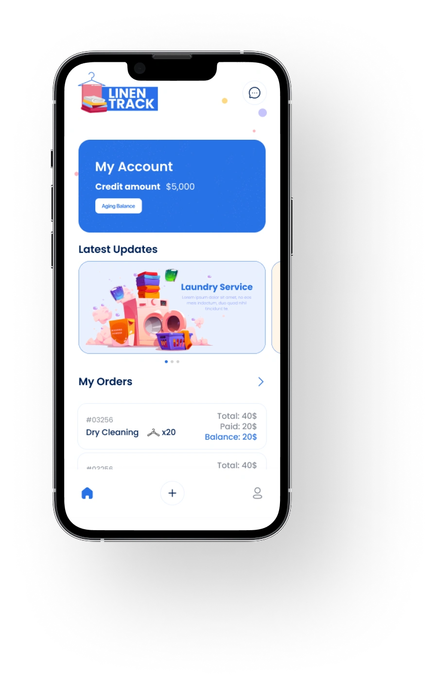 Linentrack Mobile App